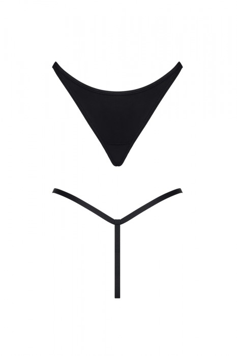 LXCande001 - black thong - sizes: S,M,L,XL,XXL