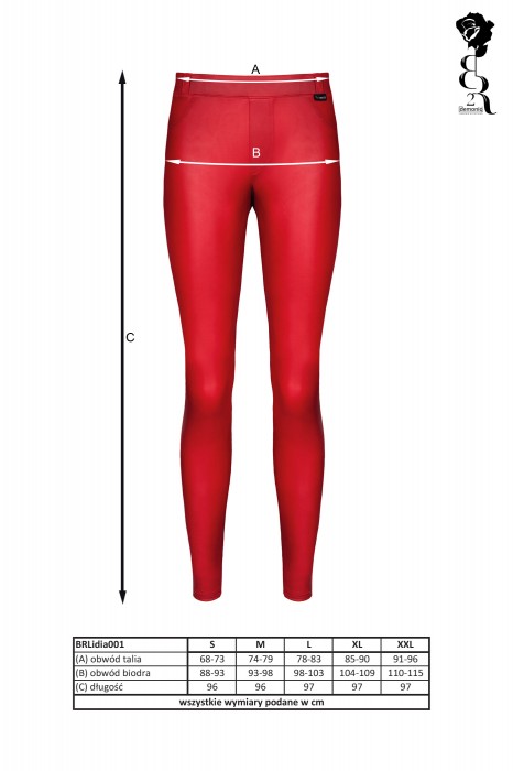 BRLidia001 - leggings - sizes: S,M,L,XL,XXL
