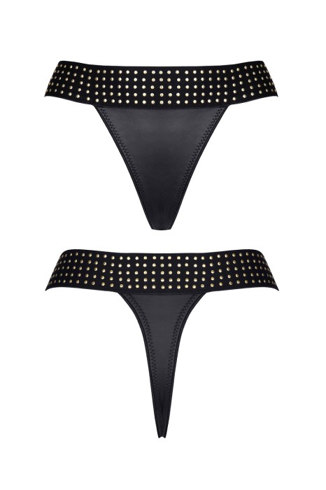 CBAmber001 - black thongs - sizes: S,M,L,XL,XXL