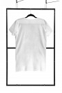 TSHRW005 - biały T-shirt kształt regularny - rozmiary: S,M,L,XL,XXL