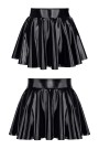  TDMaren001 - black, vinyl skirt - sizes: S,M,L,XL,XXL