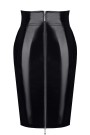 TDFinja001 - black, vinyl skirt - sizes: S,M,L,XL,XXL