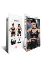 DDAlice001 - black, wetlook top - sizes: S,M,L,XL,XXL