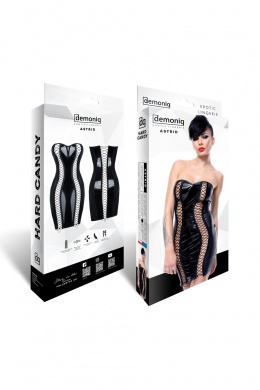ASTRID - czarna sukienka - rozmiary: S,M,L,XL,XXL